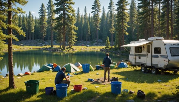 Comment gerer ses dechets au camping ?