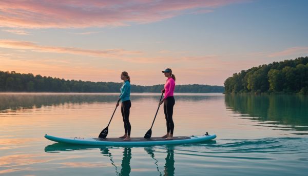 Initiation paddle board lac mer