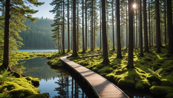 Itinaires balades nature foret lac