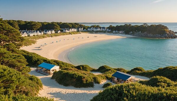 Le cabellou plage, le camping 5 étoiles de concarneau à privilégier en juin, avant l'affluence de juillet-août