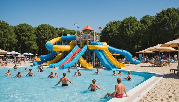 Camping 5 étoiles en vendée : parc aquatique et prestations haut de gamme