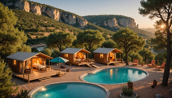 Campings avec spa en ardèche